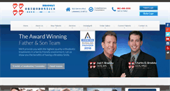 Desktop Screenshot of drbrodskysmile.com